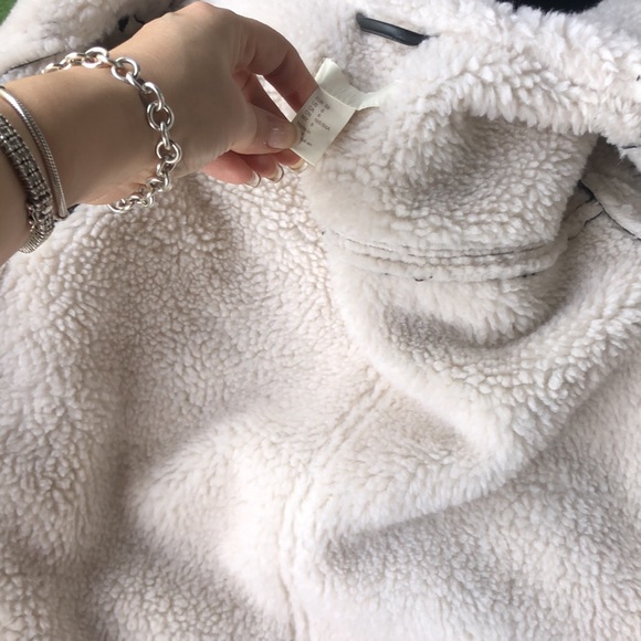 H&M Divided Faux Leather/FurBiker Jacket - Picture 8 of 11